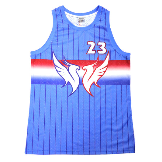 Men's Basketball Jersey Tank Top - Lightweight Mesh Sleeveless Shirt for Sports and Casual wear